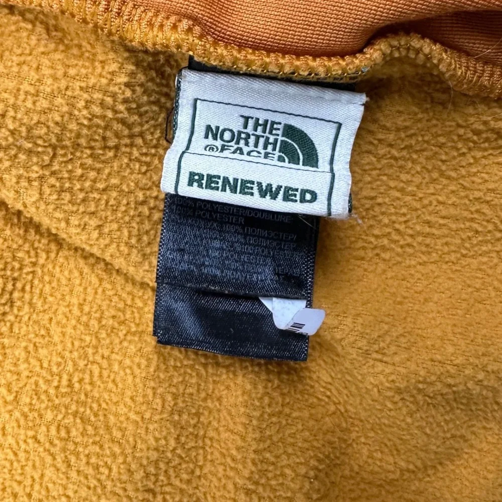 The North Face Denali Fleece Jacket Mens Medium Blue Yellow Colorblock Zip Up